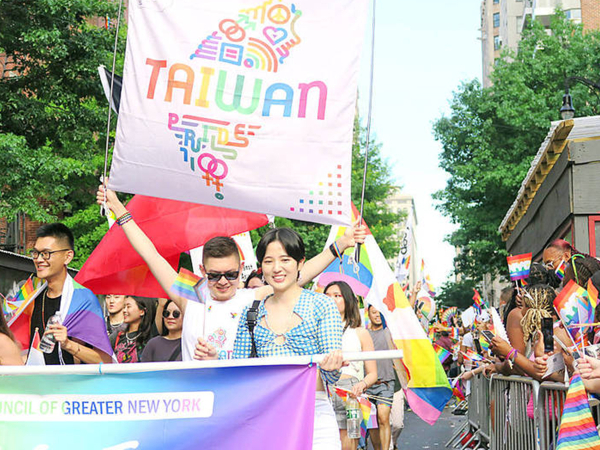 《TAIPEI TIMES》 Group of 80 people represent Taiwan at NYC Pride March