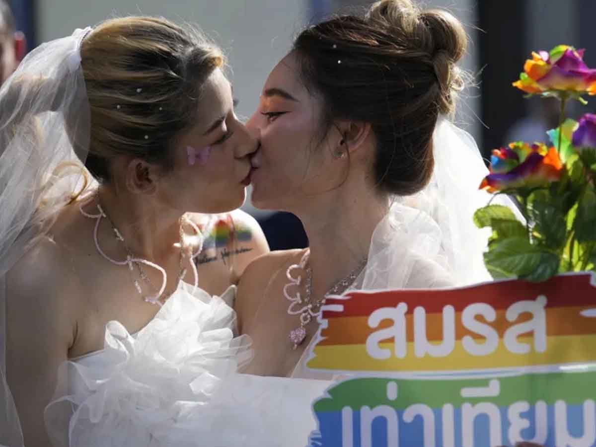 泰國內閣批准同性婚姻 最快下月提交議會審議